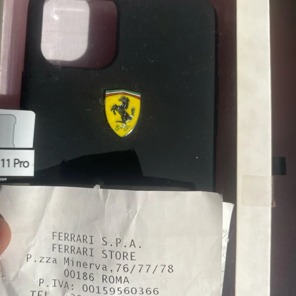 Ferrari iPhone 11 Pro case from Italy